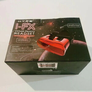 HYPE I-FX Virtual Reality Headset Red/Black